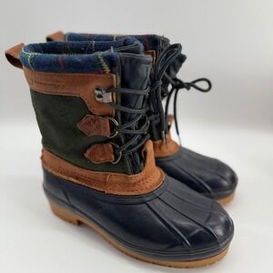 AE Storm Wear Sz 6 Steel Shank Insulated Duck Boots Thinsulate Winter Snow Rain